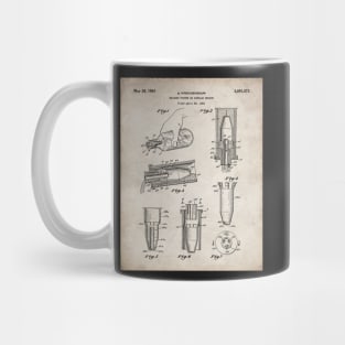 Whisky Pourer Patent - Whisky Art - Antique Mug